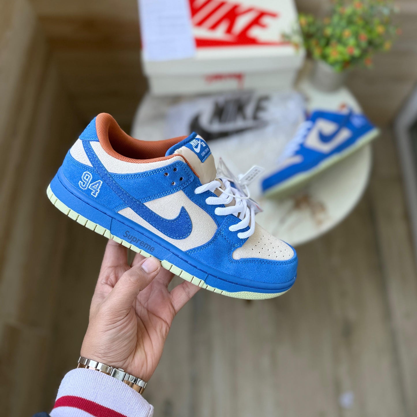Nike sb dunk supreme 94 blue 2025