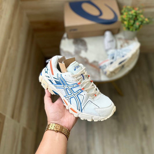ASICS KAHANA GEL 8 WHITE BLUE EDITION