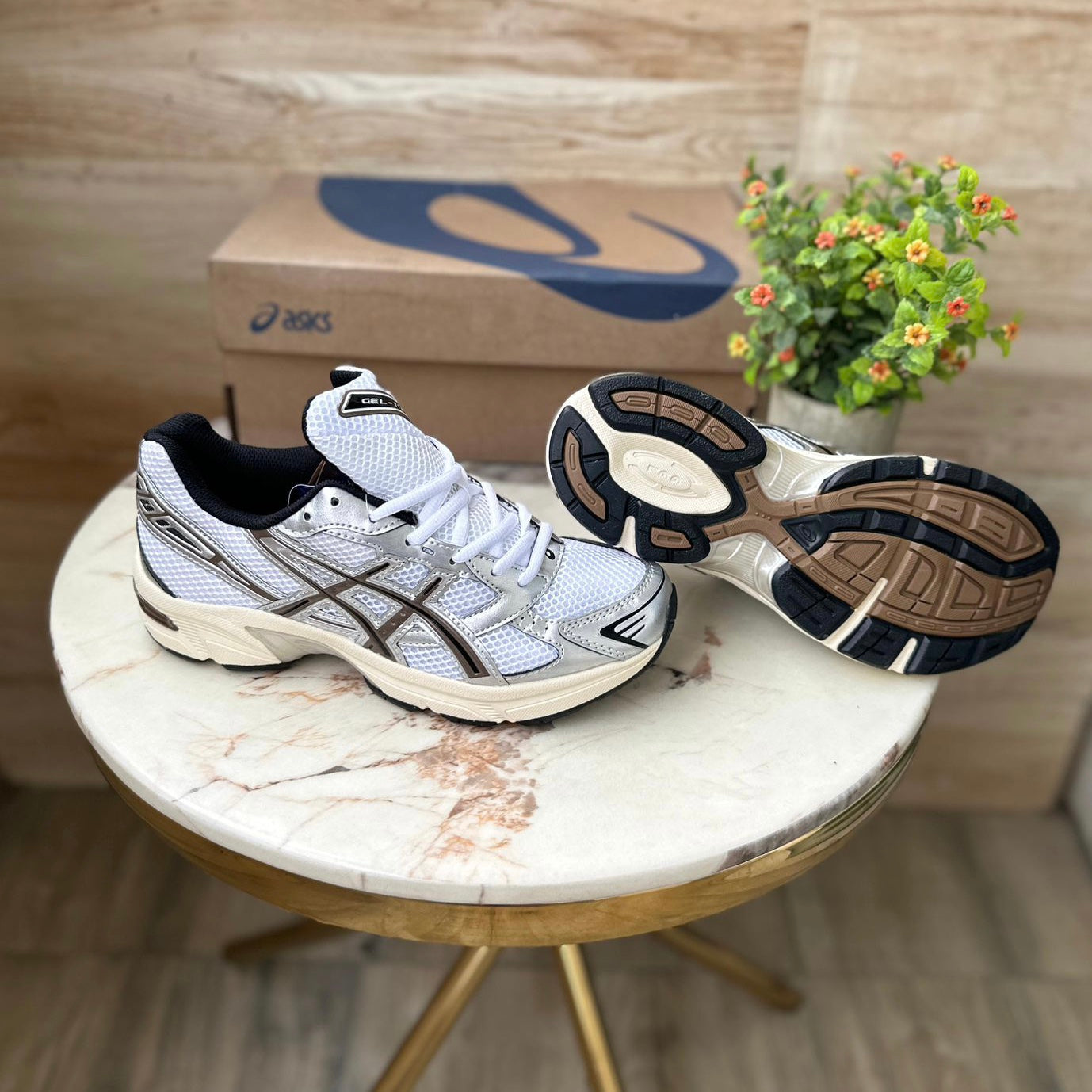 ASICS GEL 1130 SILVER BROWN
