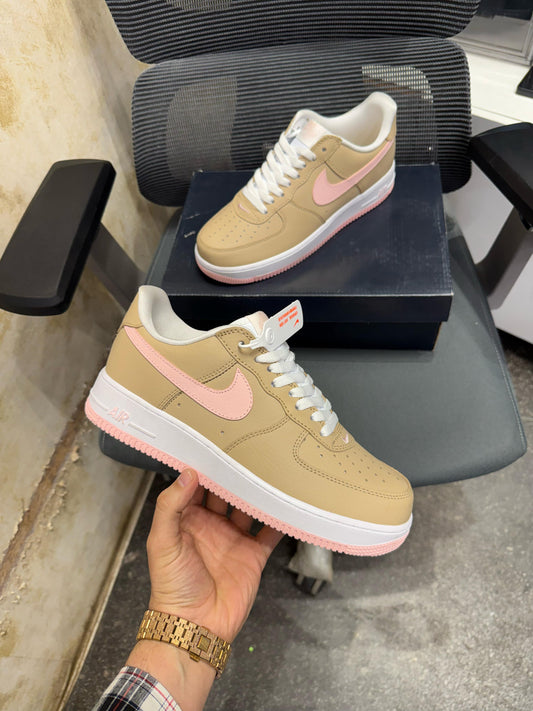 Nike airforce 1 linen 1st leather