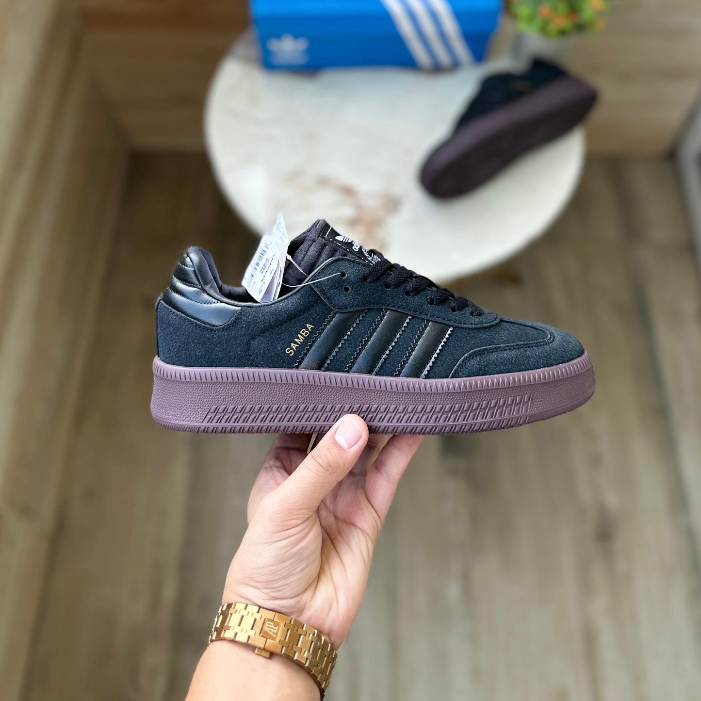 ADIDAS ORGINALS SAMBA XLG CORE BLACK