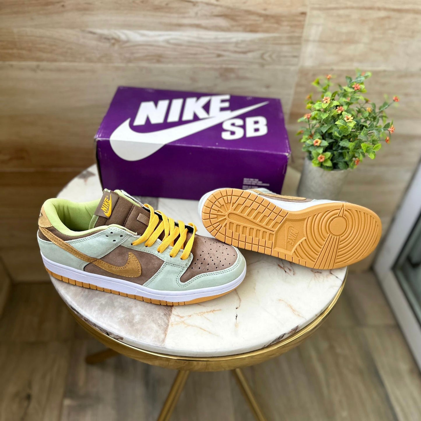 NIKE SB DUNK DUSTY OLIVE GREEN