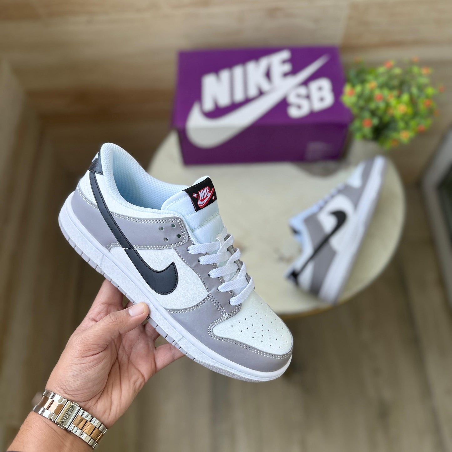 Nike sb dunk lottery grey