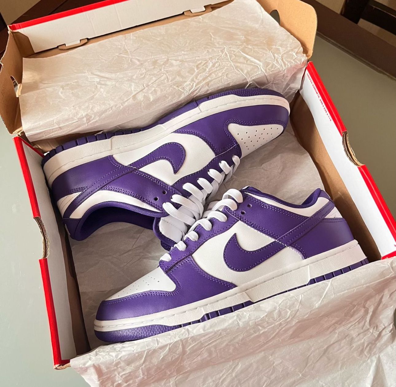 NIKE SB DUNK LOW COURT PURPLE