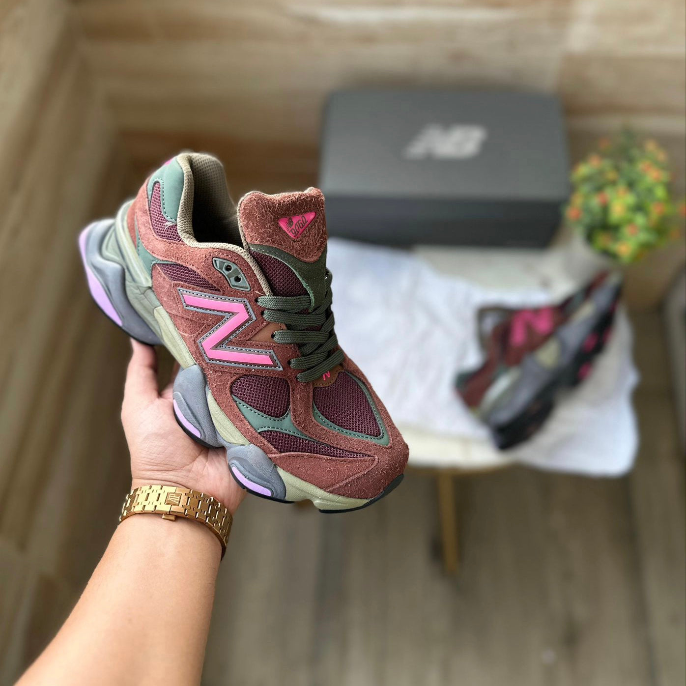 New balance 9060 rich oak