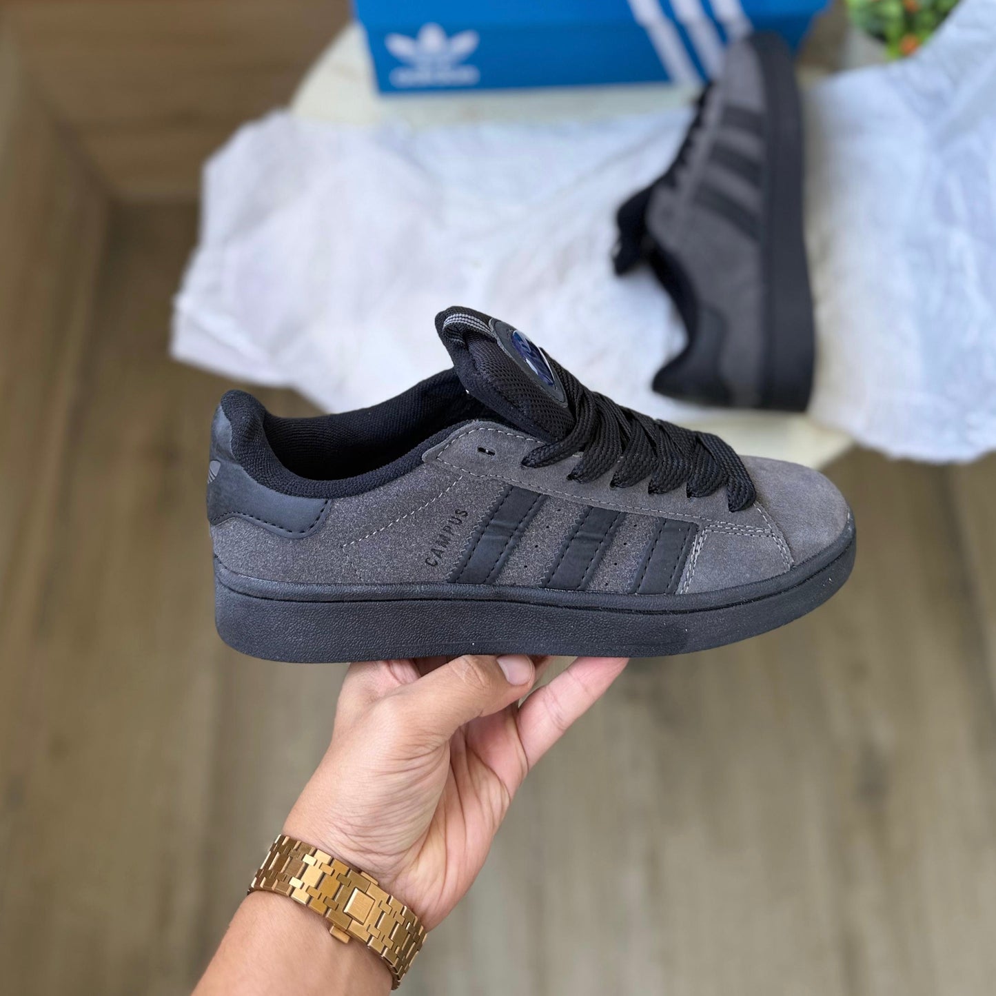 Adidas Orginals campus dark grey