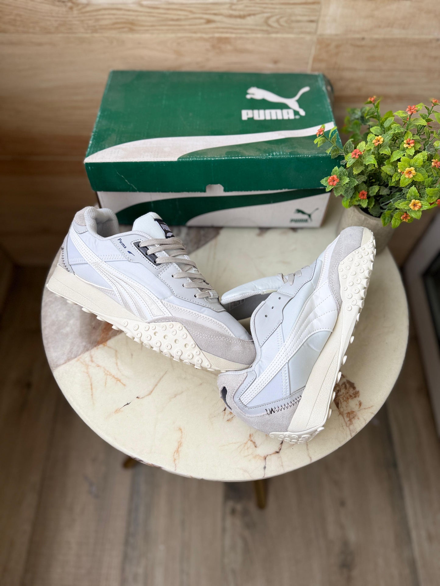 Puma blacktop white