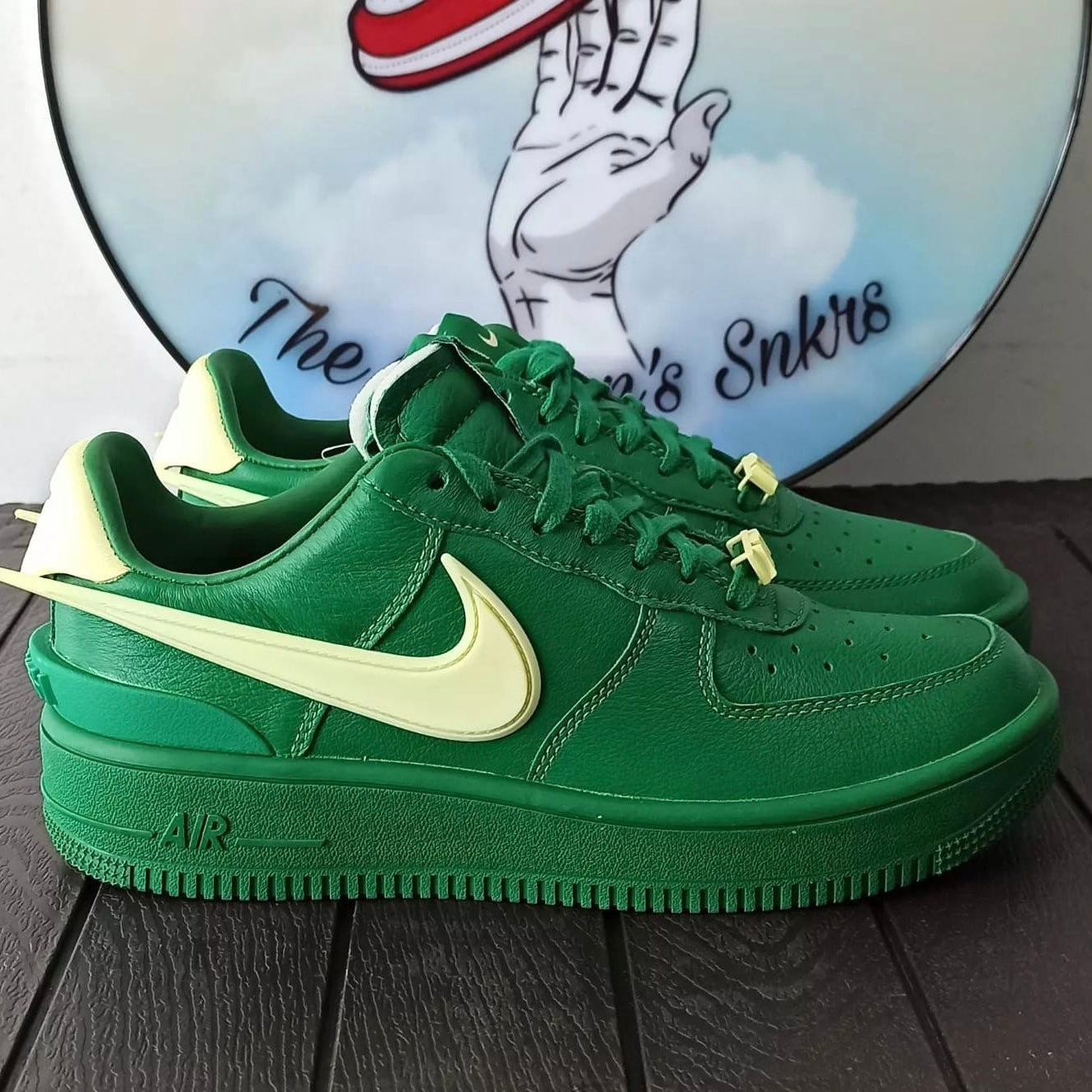 NIKE AIRFORCE 1 LOW SP AMBUSH PINE GREEN
