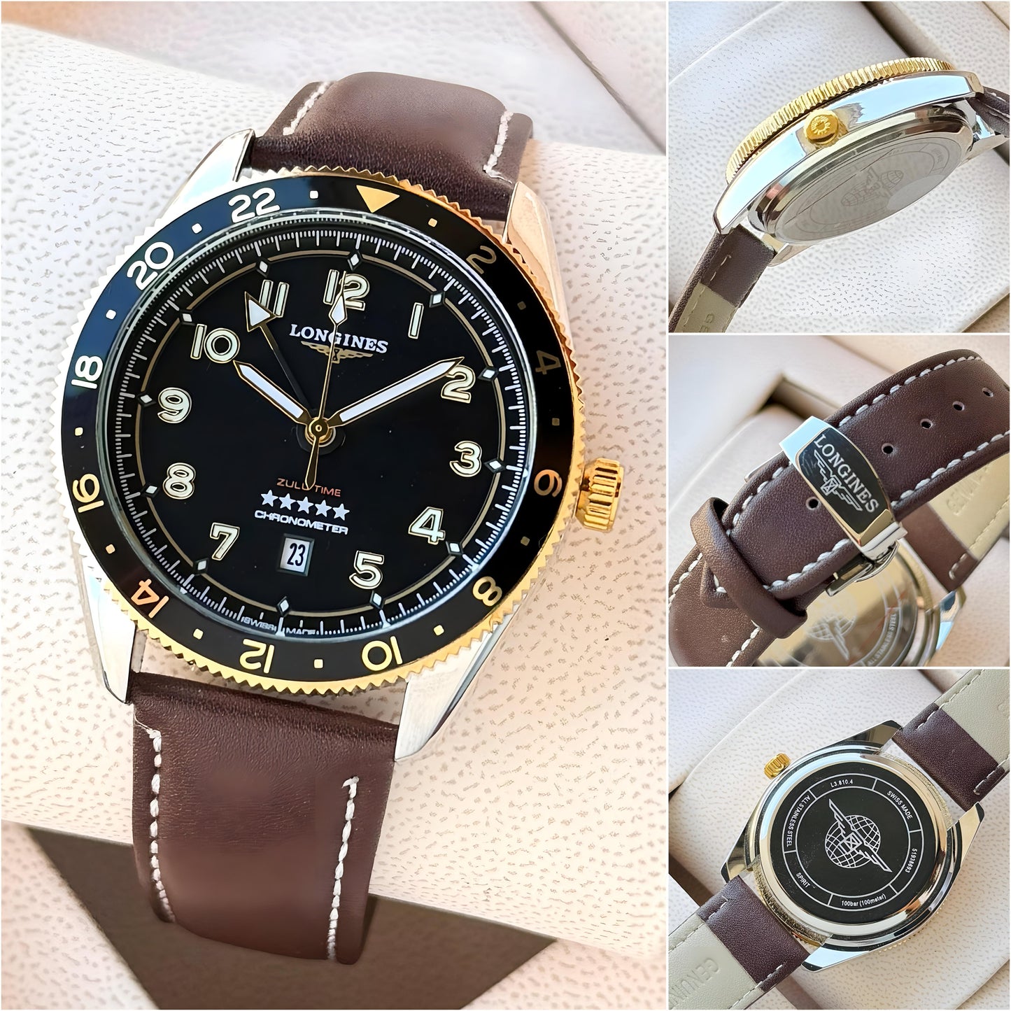 Longines spirit zulu time