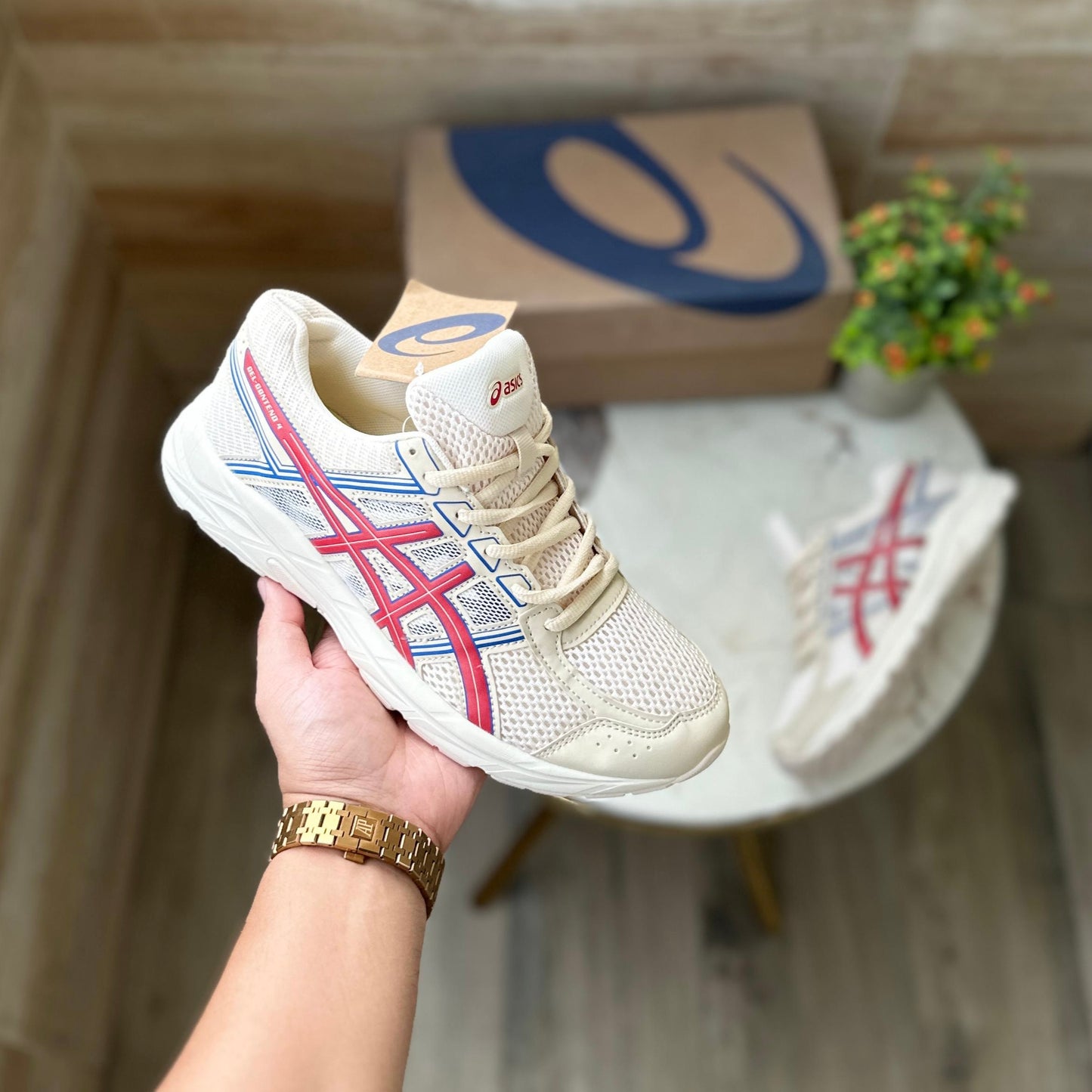 ASICS GEL CONTEND 4 RED STRIPES