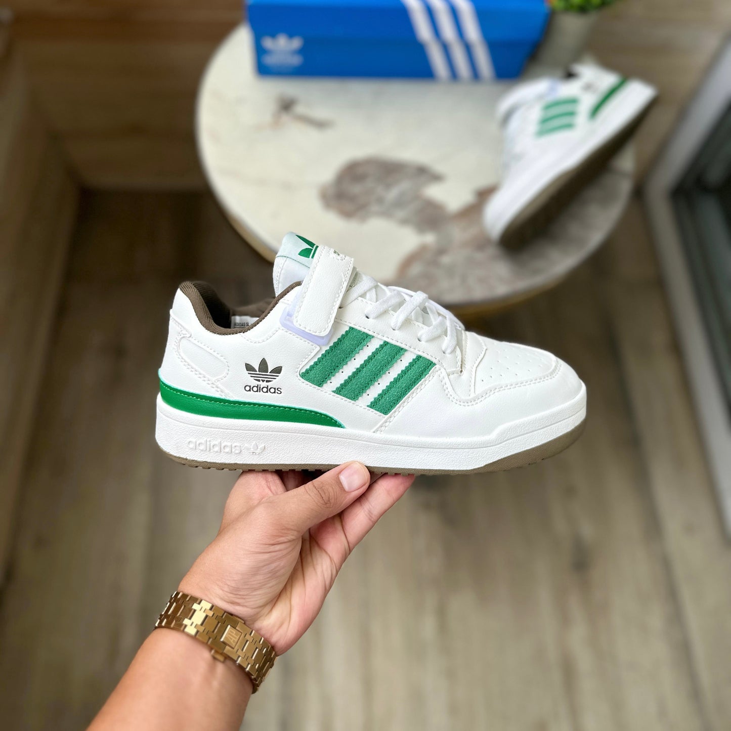 ADIDAS FORUM 84 WHITE GREEN