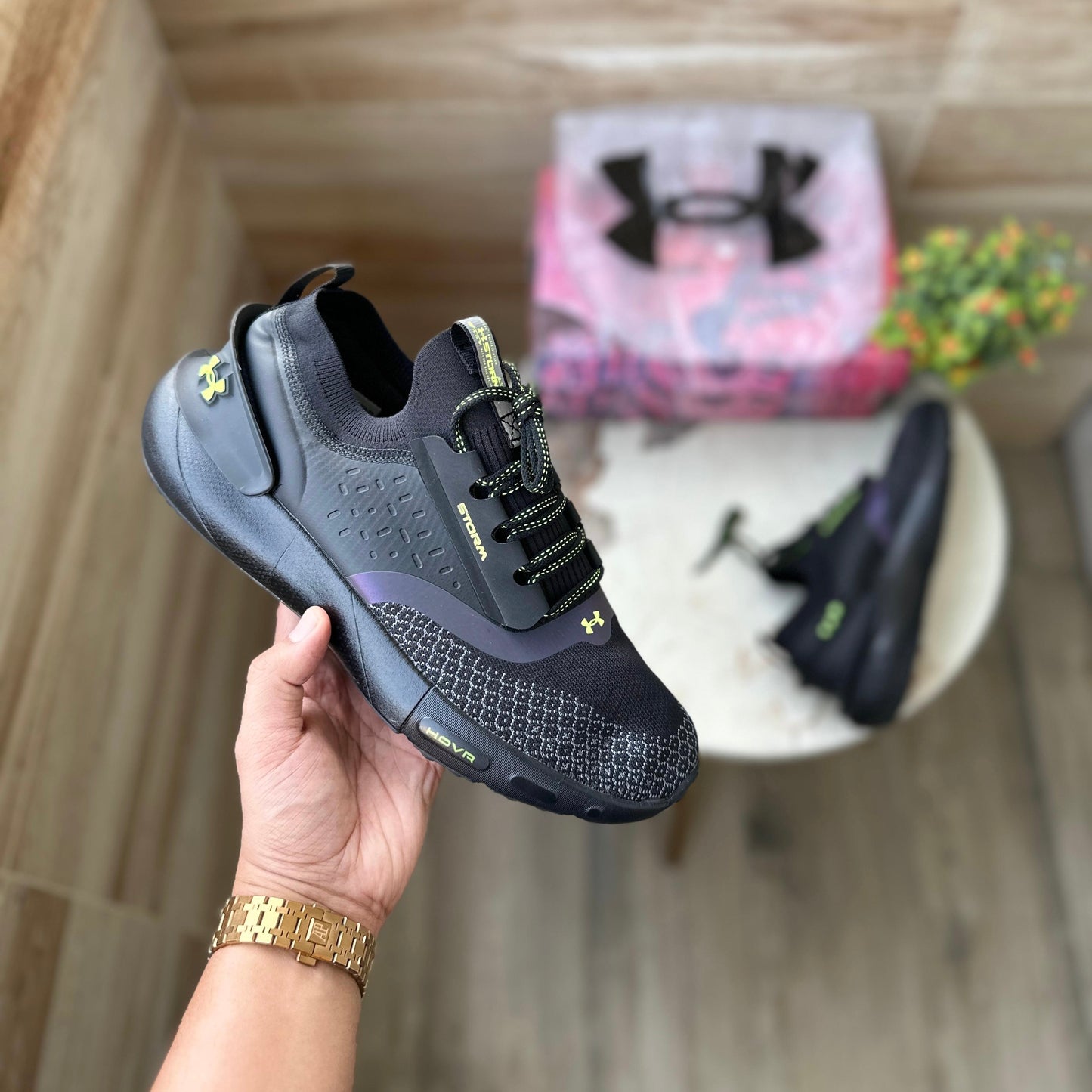 UNDER ARMOUR PHANTOM HOVR BLACK