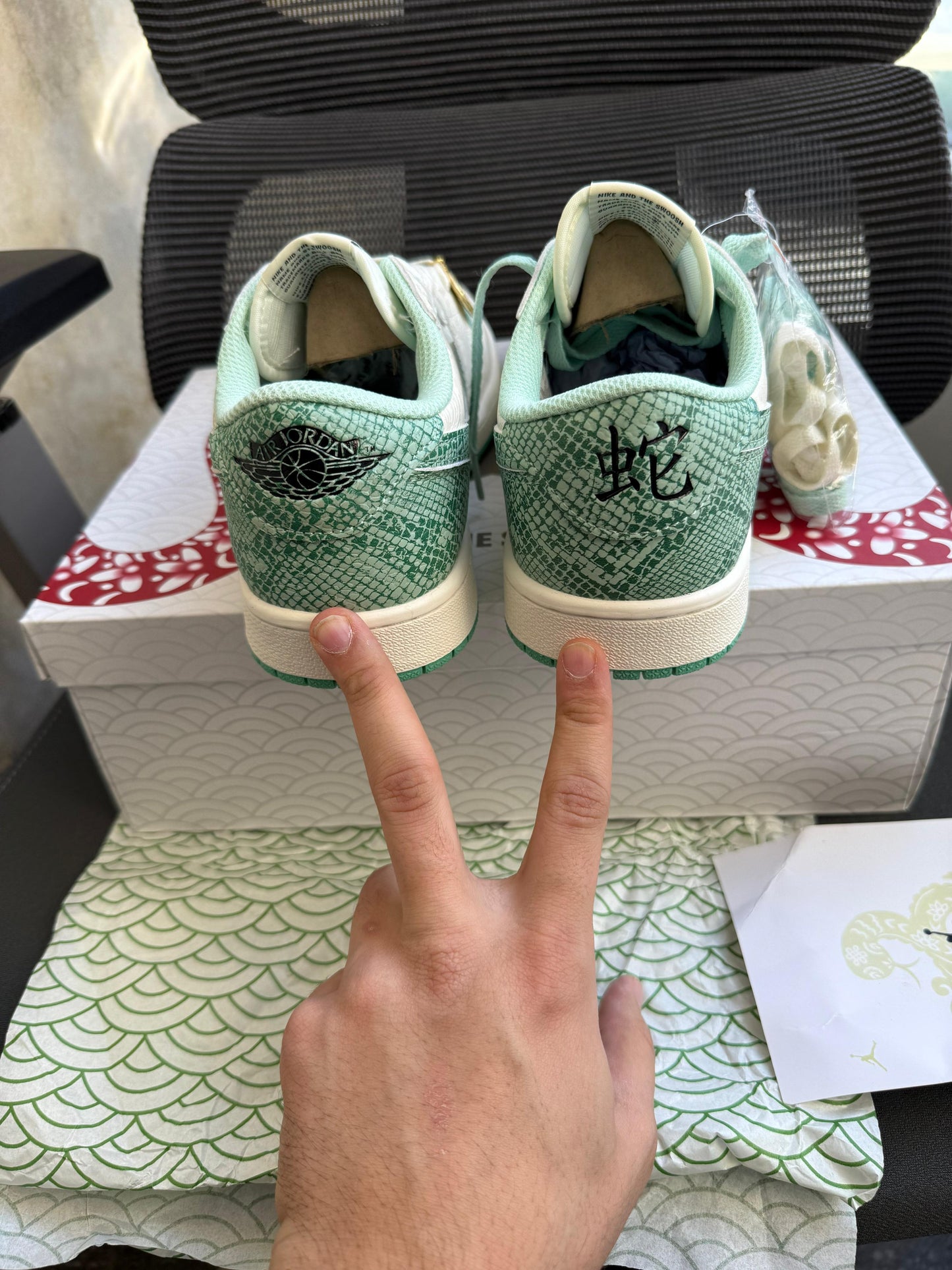 Nike air jordan 1 low year of the snake 2025