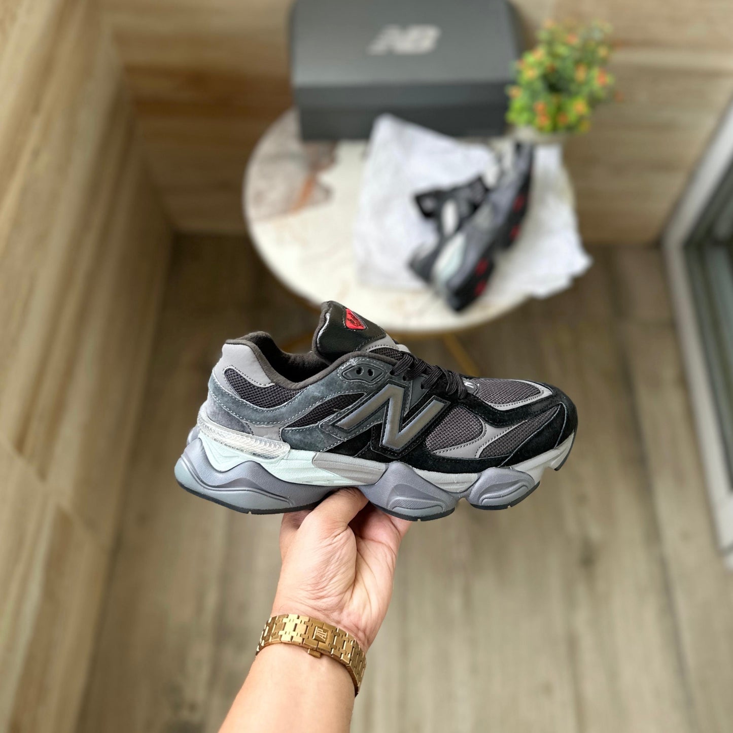 NEW BALANCE 9060 BLACK GREY