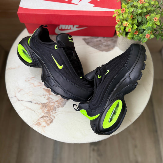 Nike airmax portal trainers black green