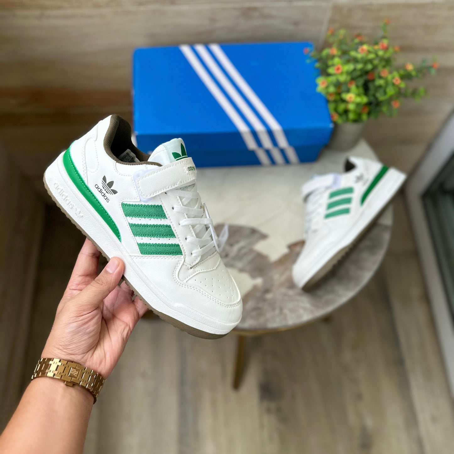 ADIDAS FORUM 84 WHITE GREEN
