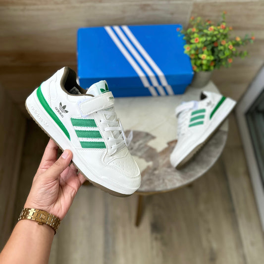 ADIDAS FORUM 84 WHITE GREEN