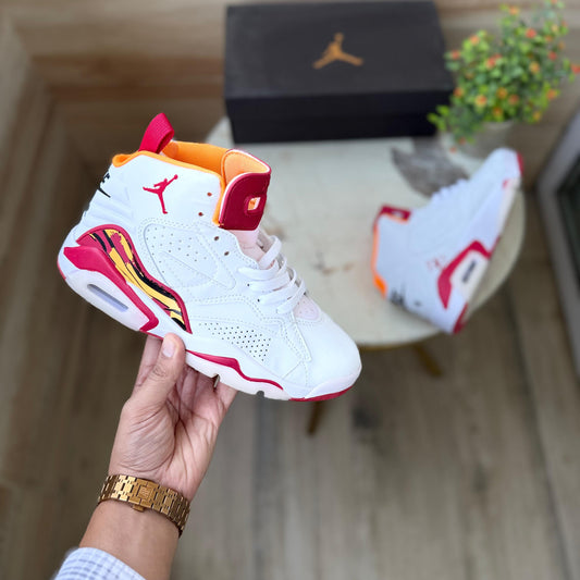 Air jordans jumpman mvp white red