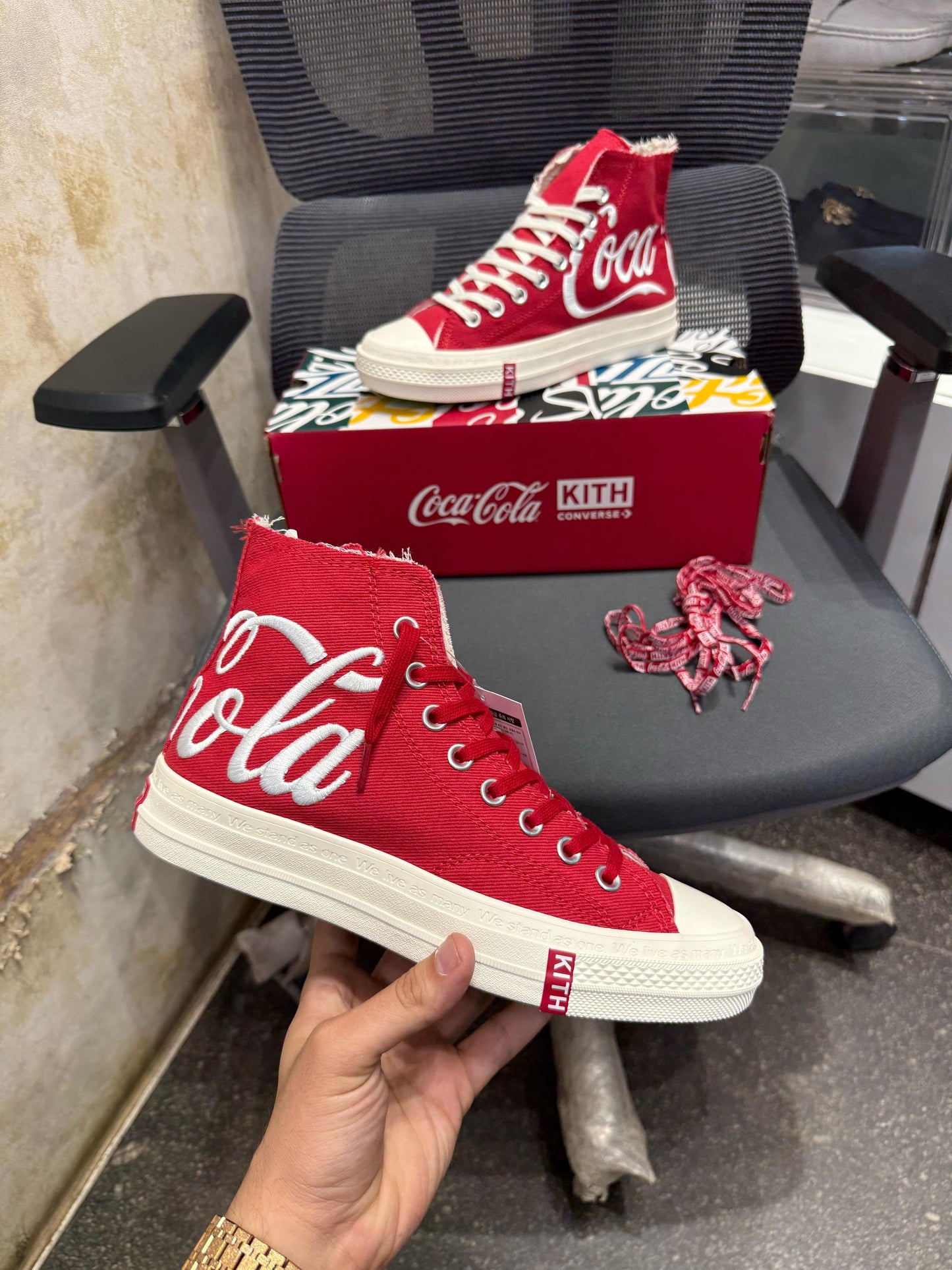 Converse chucks tylor all star 70 kith x coca cola
