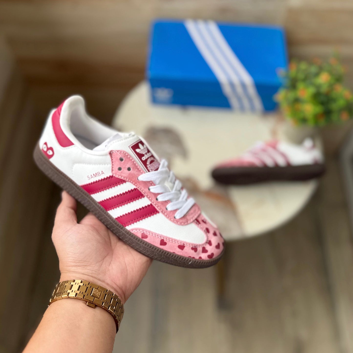 ADIDAS ORGINALS SAMBA PLAYCOMME HEART