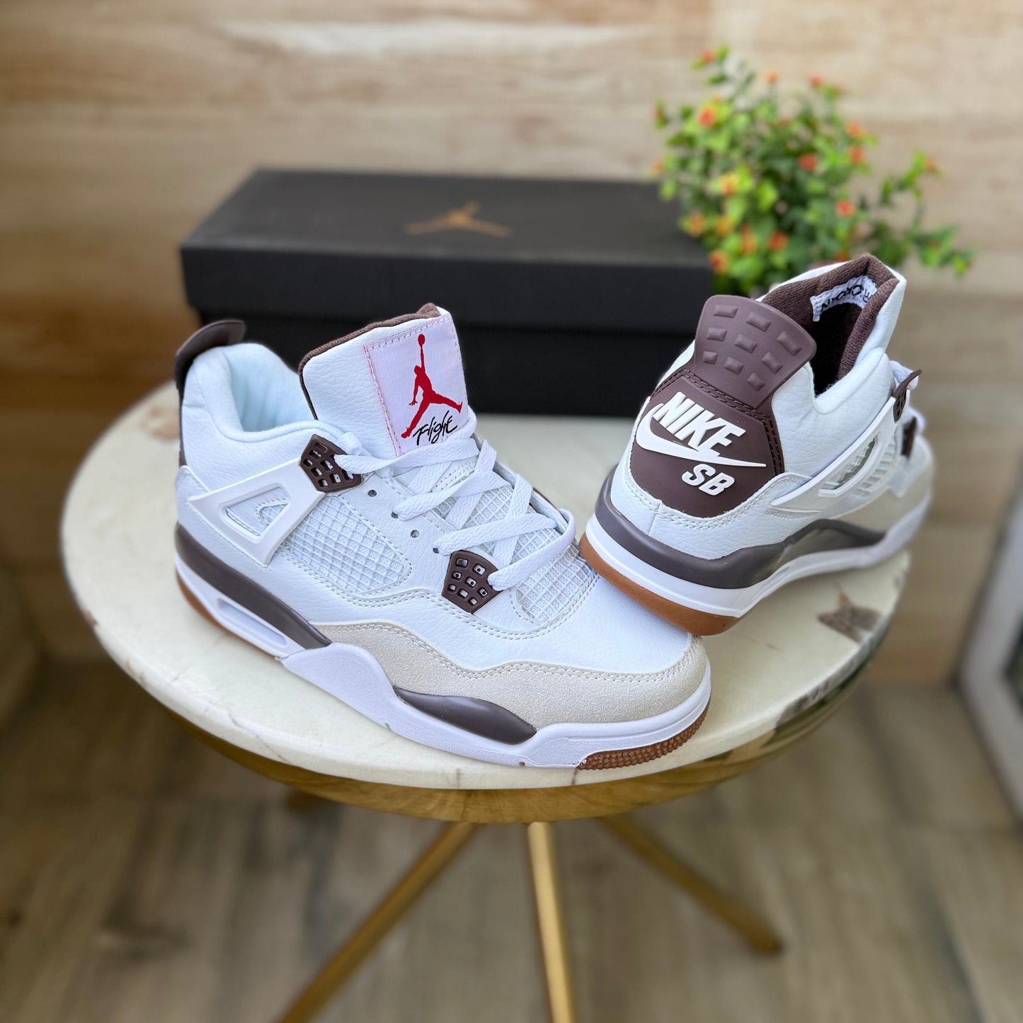 JORDANS RETRO 4 MOCHA OREO