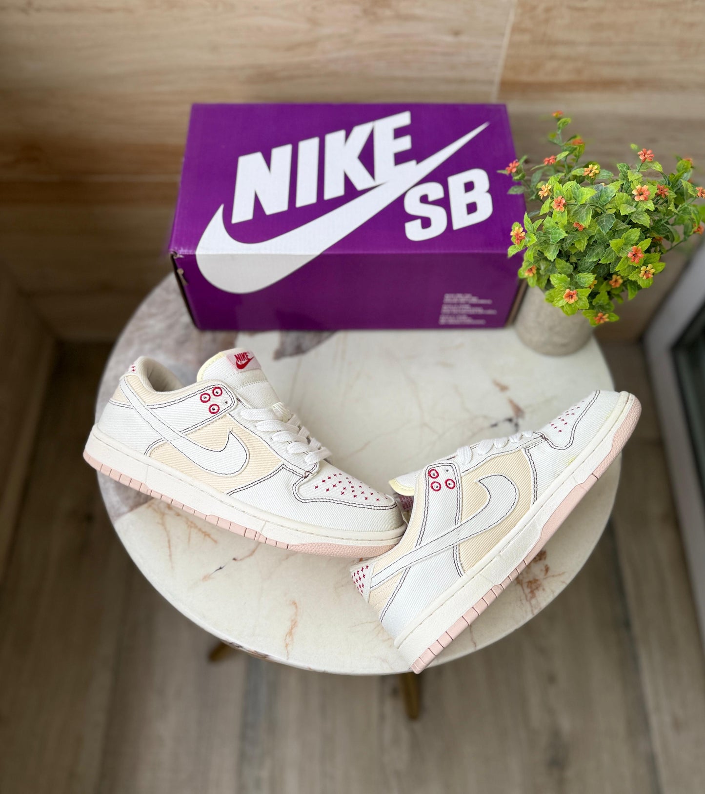 Nike sb dunk denim shashiko