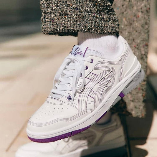 ASICS SPORTSTYLE EX89 X NEEDLESS WHITE PURPLE NEW DS MEN