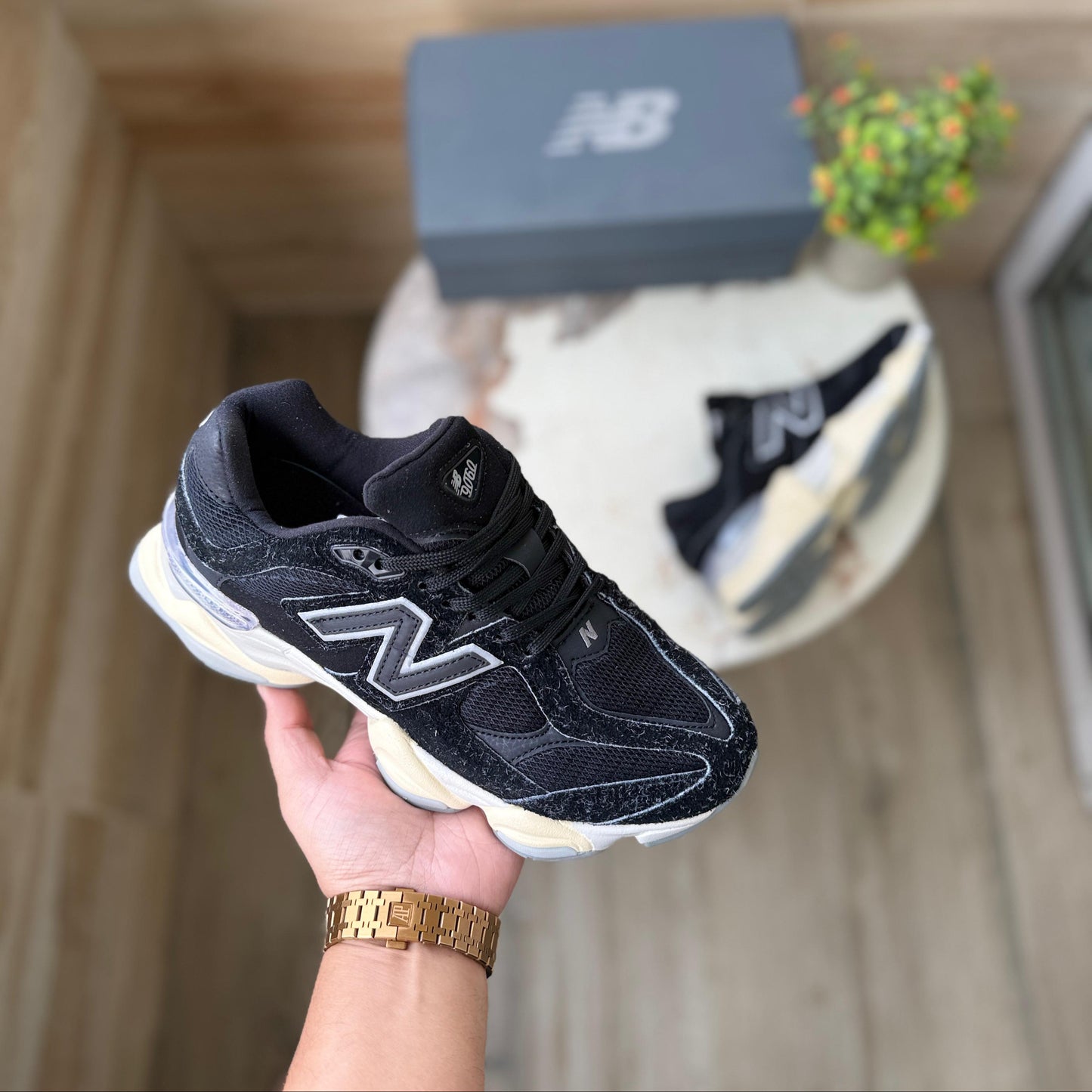 New balance 9060 black sea salt