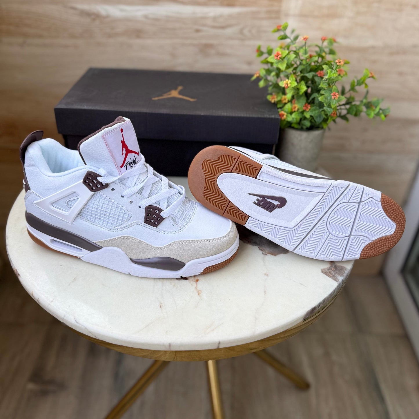 JORDANS RETRO 4 MOCHA OREO