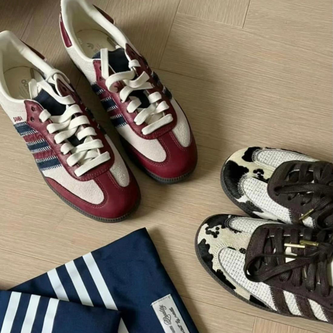 ADIDAS SAMBA NOTITLE BLUE STRIPES