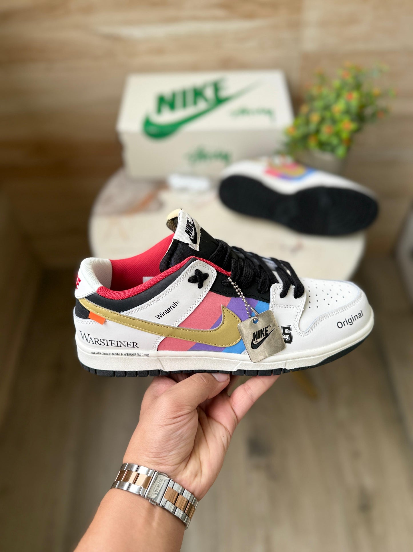 Nike sb dunk costum 2025 warsteiner