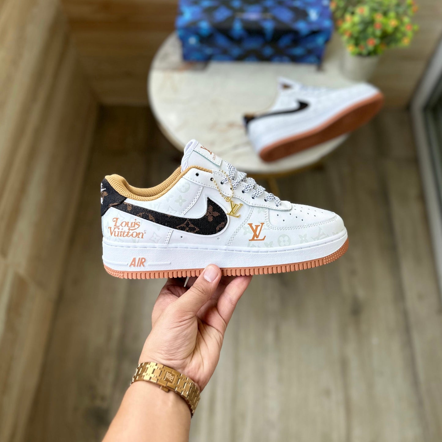 NIKE AIRFORCE LOUIS VUITTION 2024