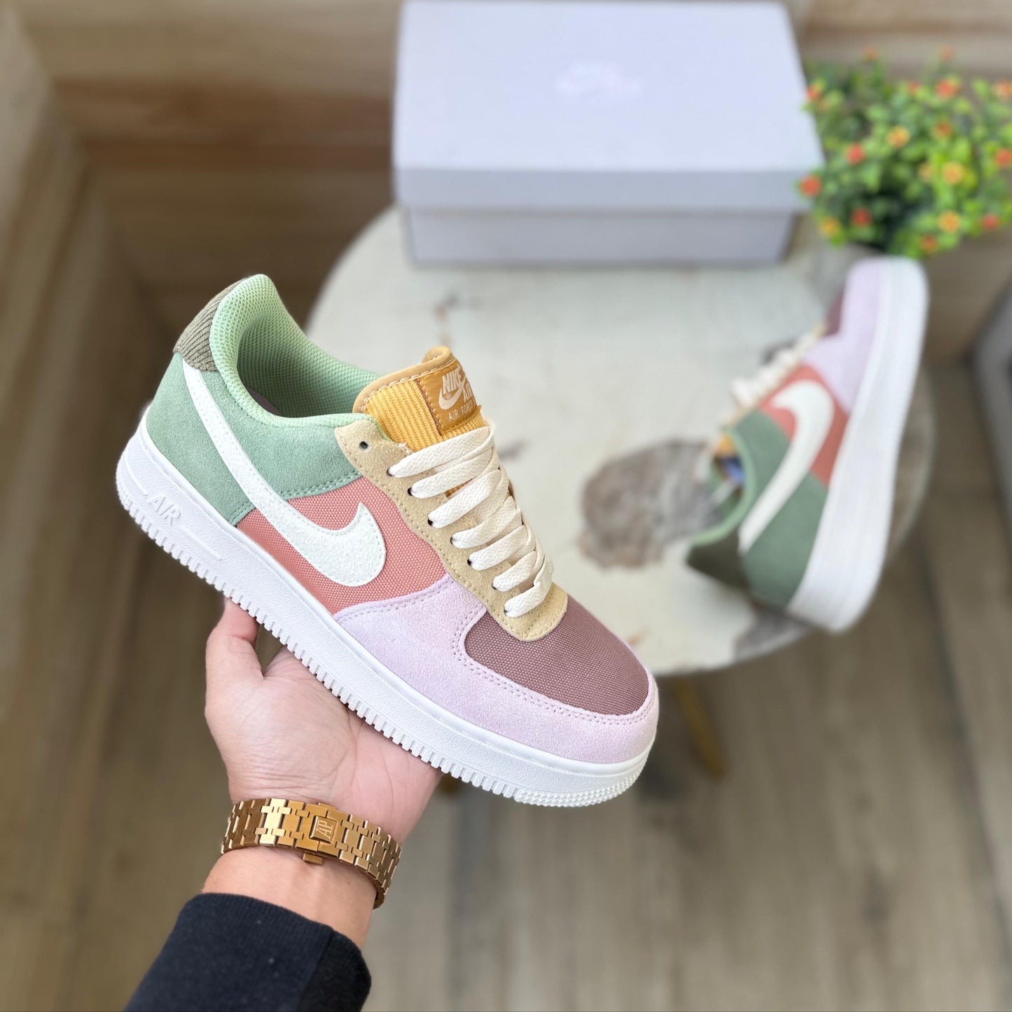 Nike airforce oil green