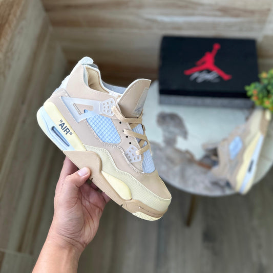 JORDANS RETRO 4 SAIL OFF WHITE