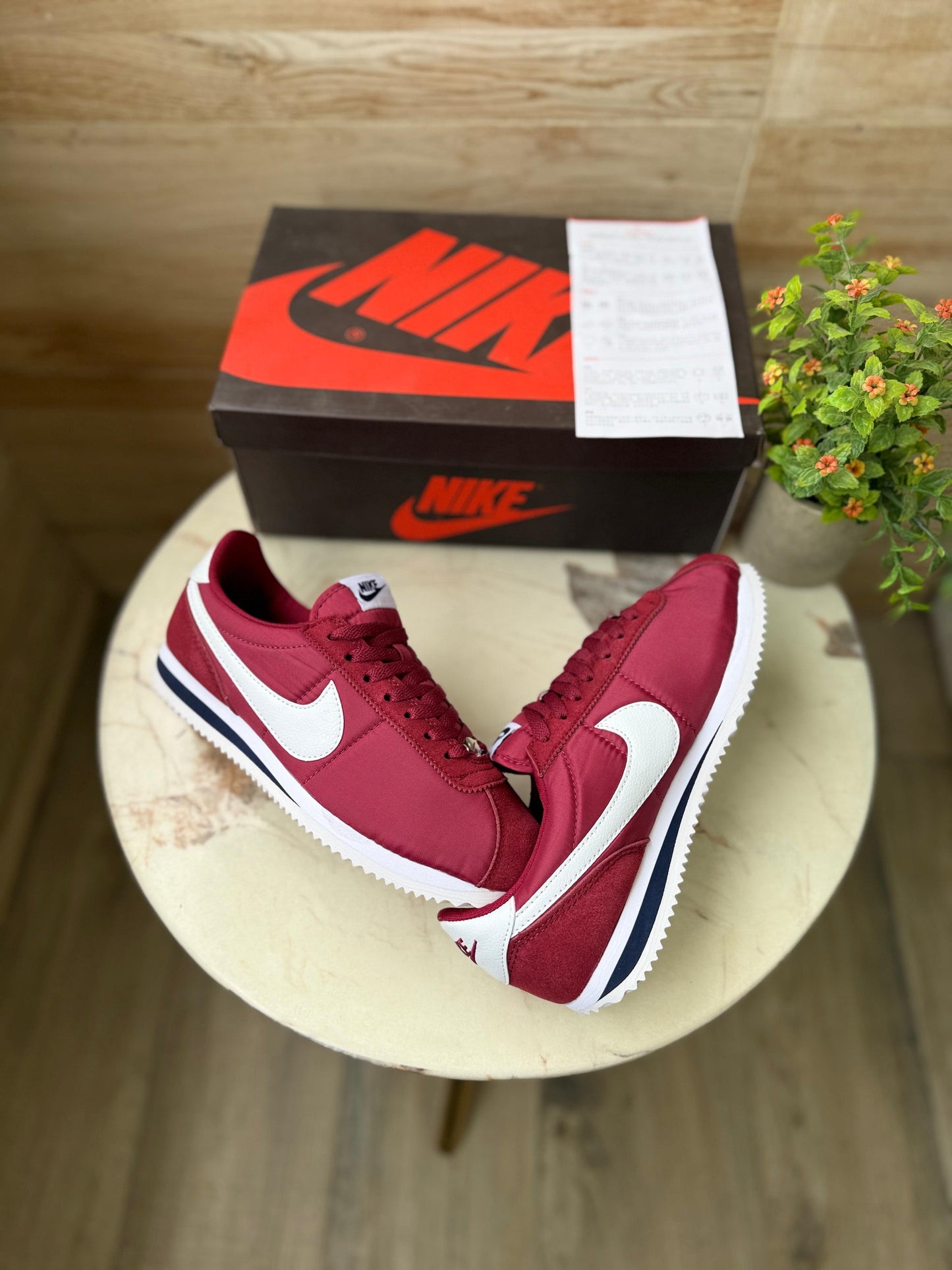 Nike cortez nylon red