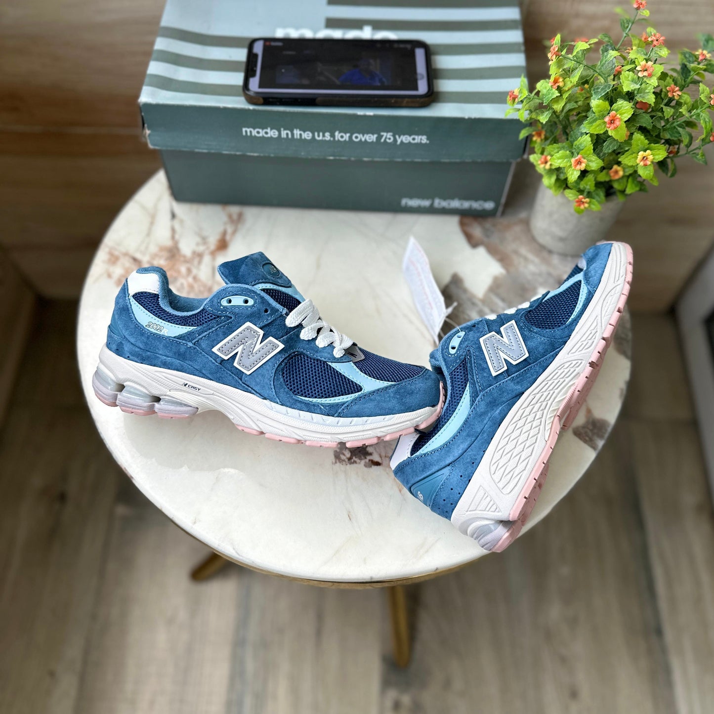 NEW BALANCE 2002R OCEAN GREY BLUE
