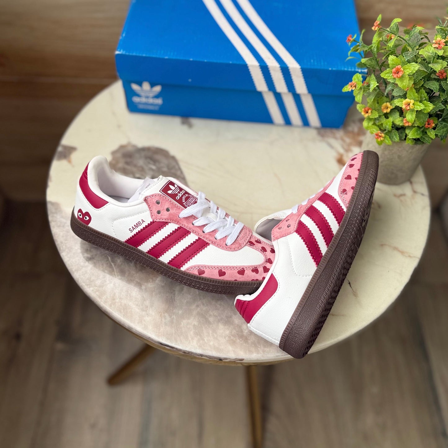 ADIDAS ORGINALS SAMBA PLAYCOMME HEART