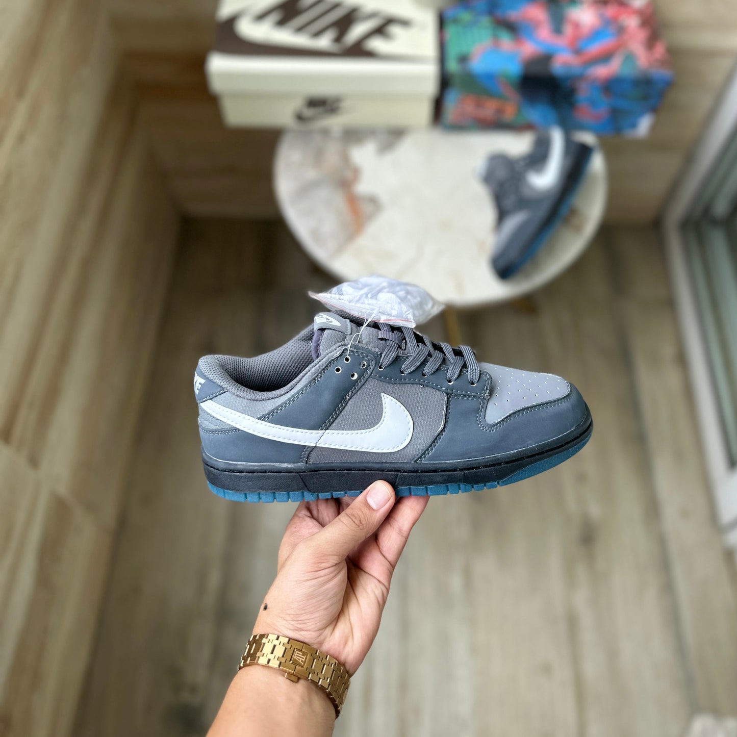 NIKE SB DUNK LOW ANTHRACITE