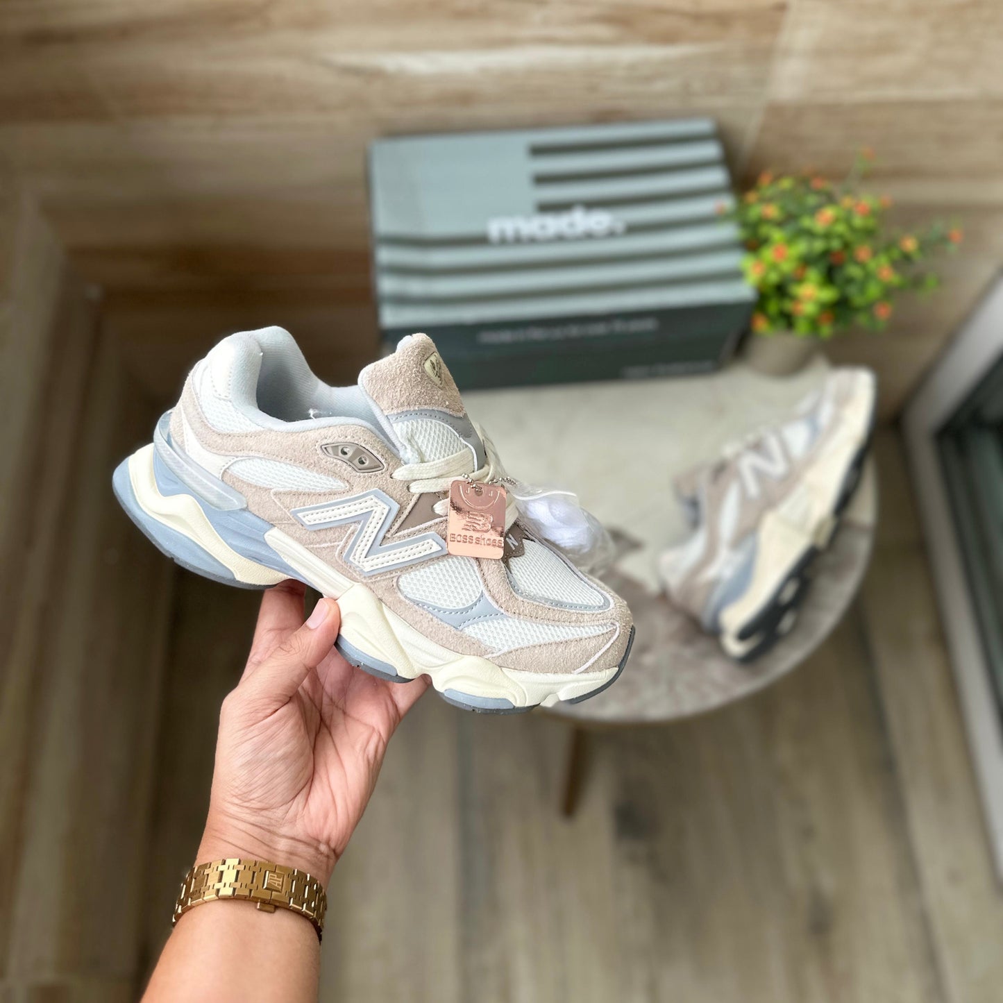 NEW BALANCE 9060 GREY QUARTZ