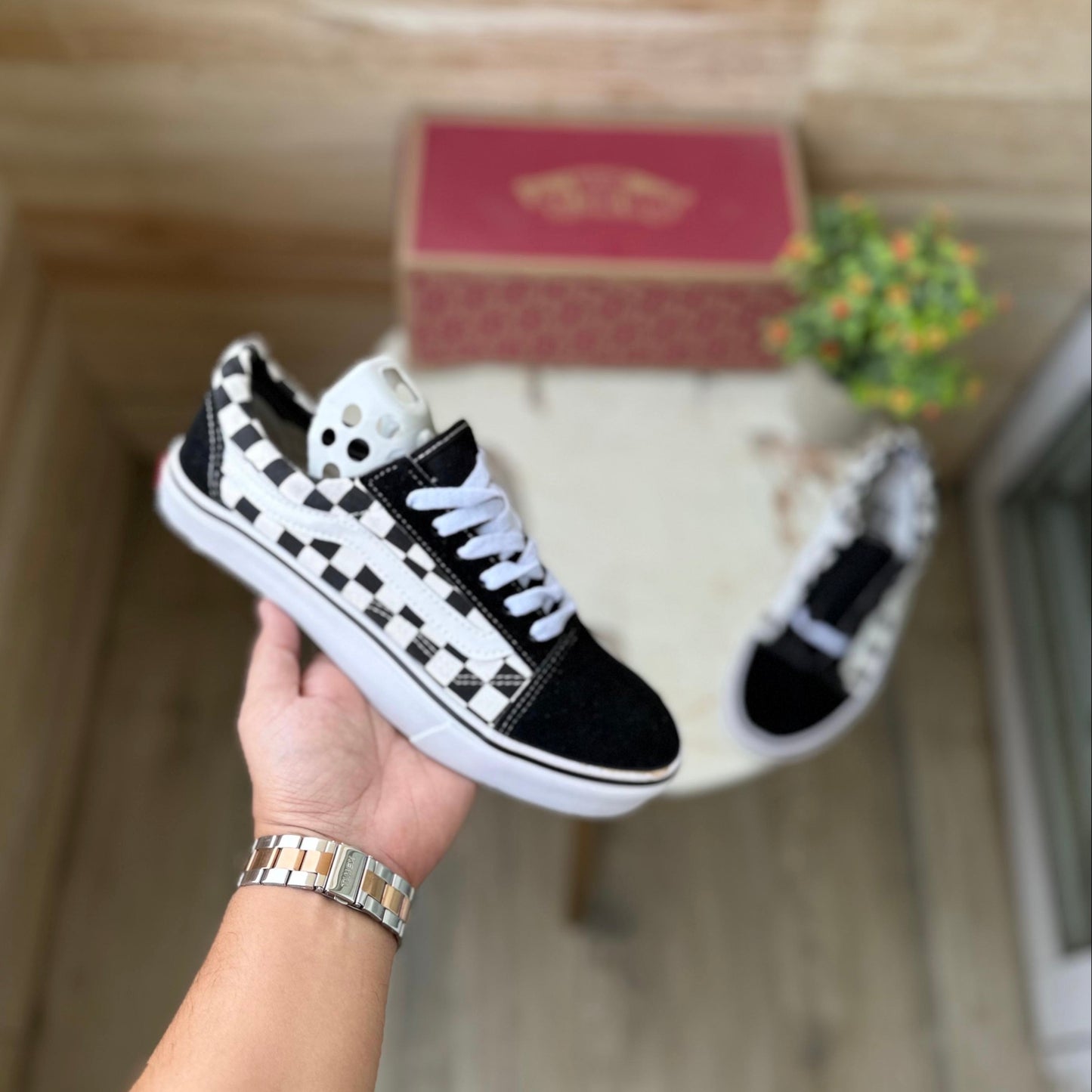 VANS OLD SKOOL CHECK BOARD