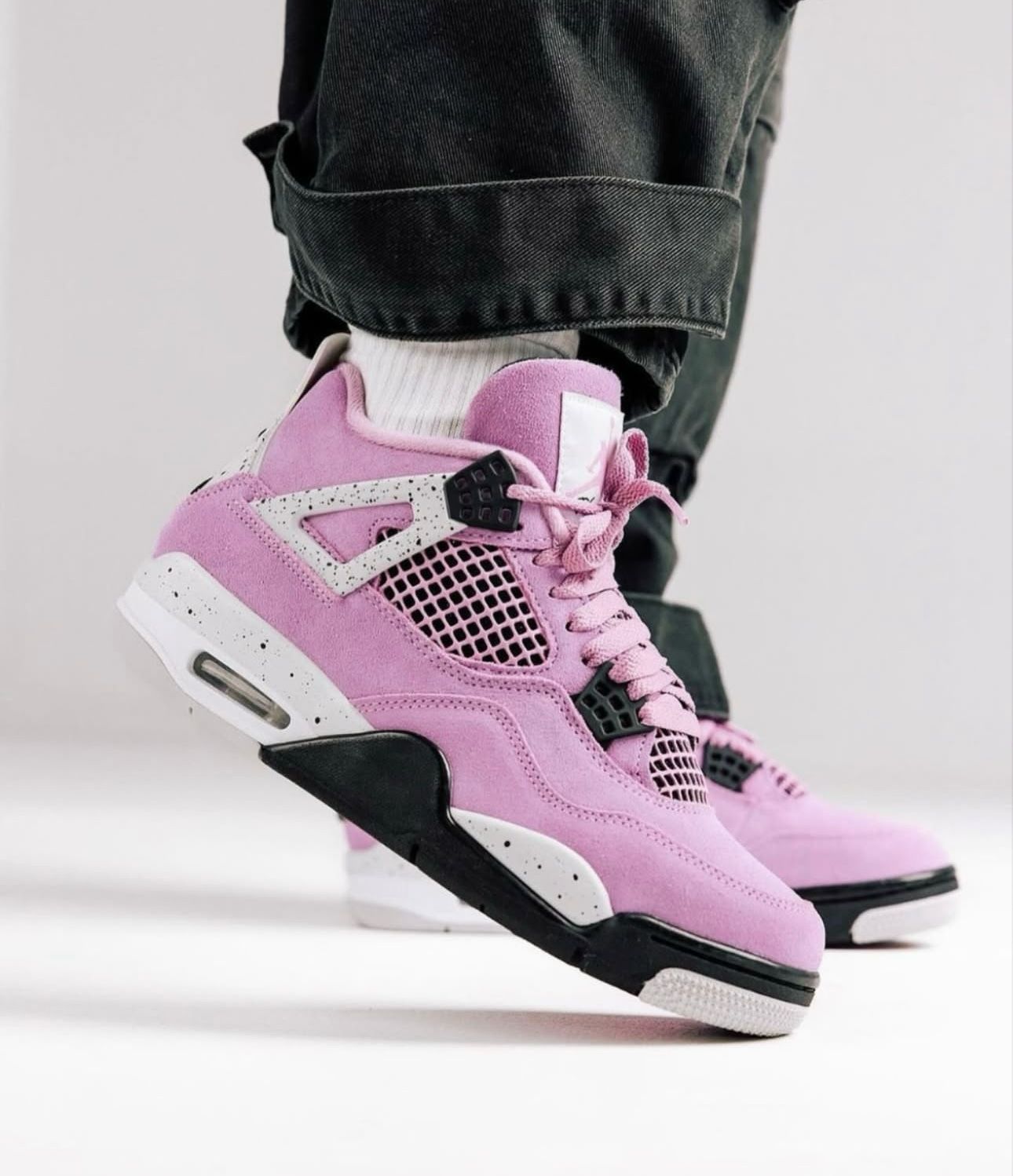 Air Jordan 4 orchid semi ua