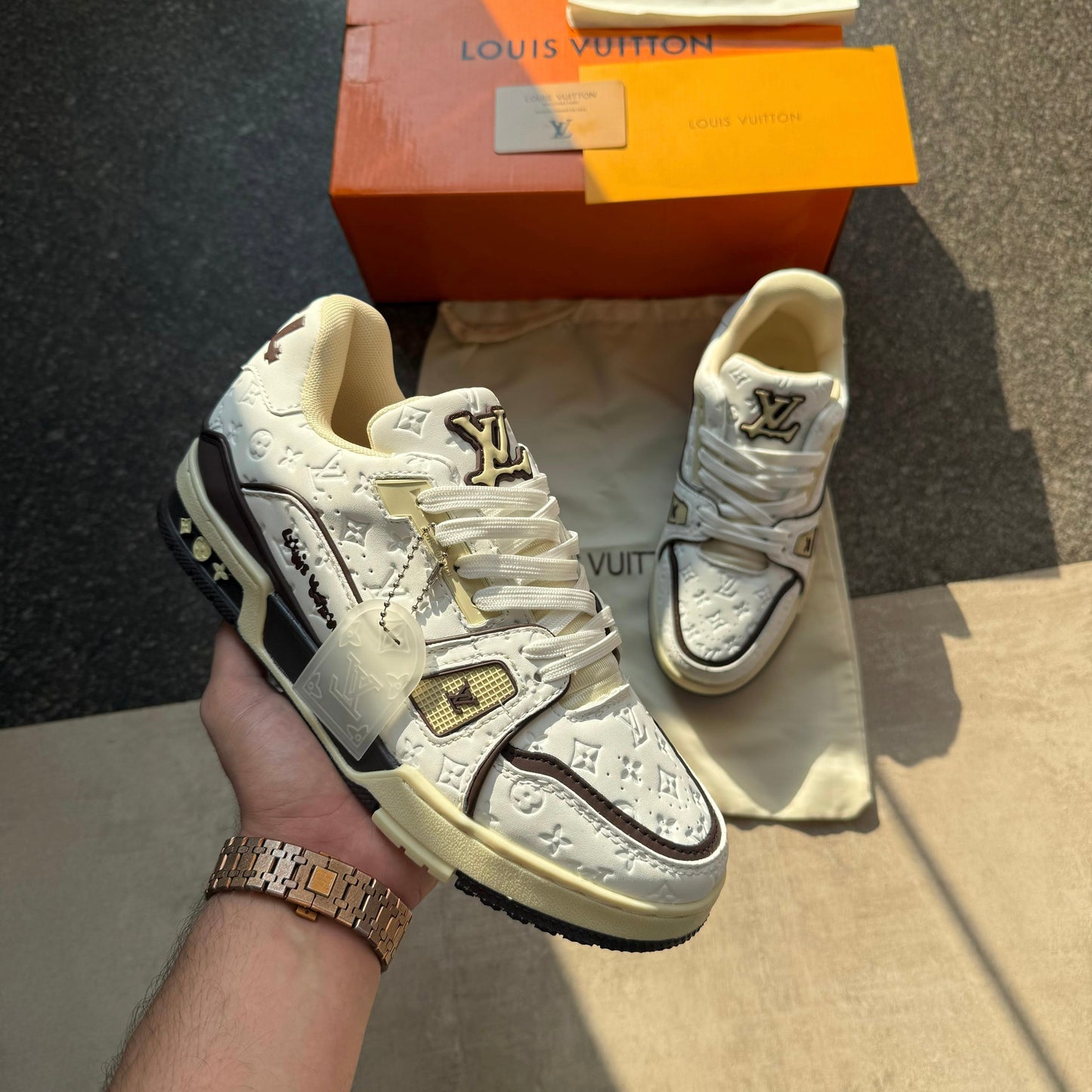 TYLER THE CREATOR X LOUIS VUITTION TRAINER