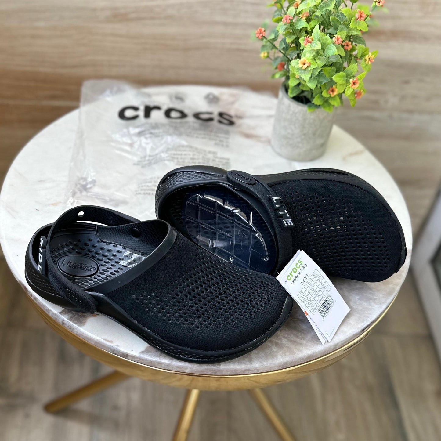CROCS LITERIDE 360 BLACK