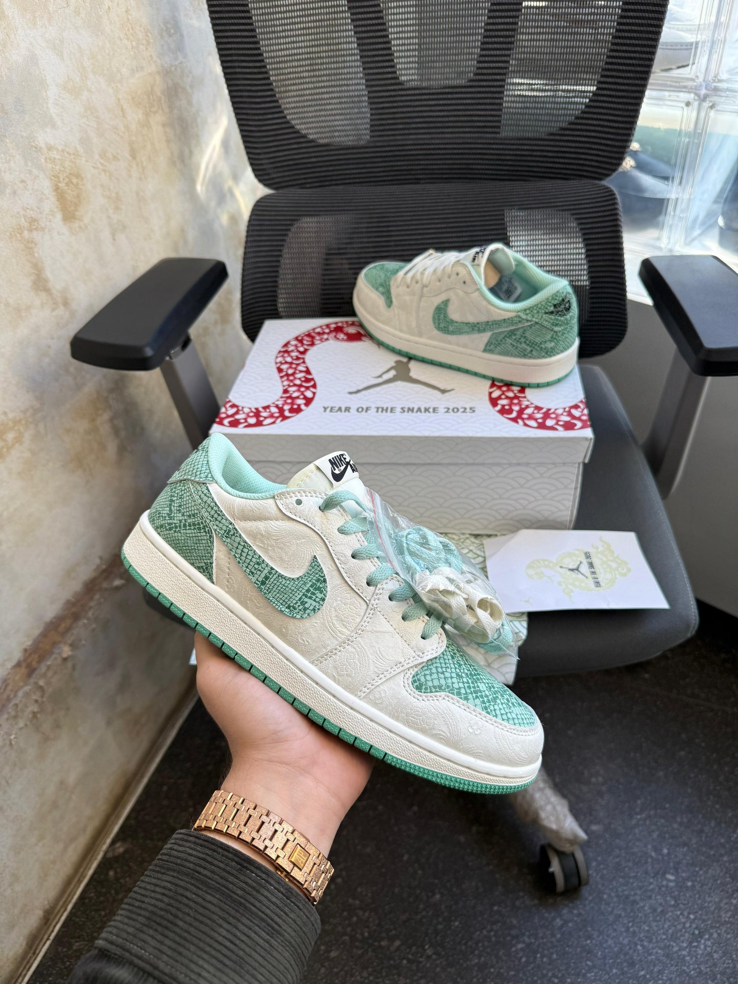 Nike air jordan 1 low year of the snake 2025