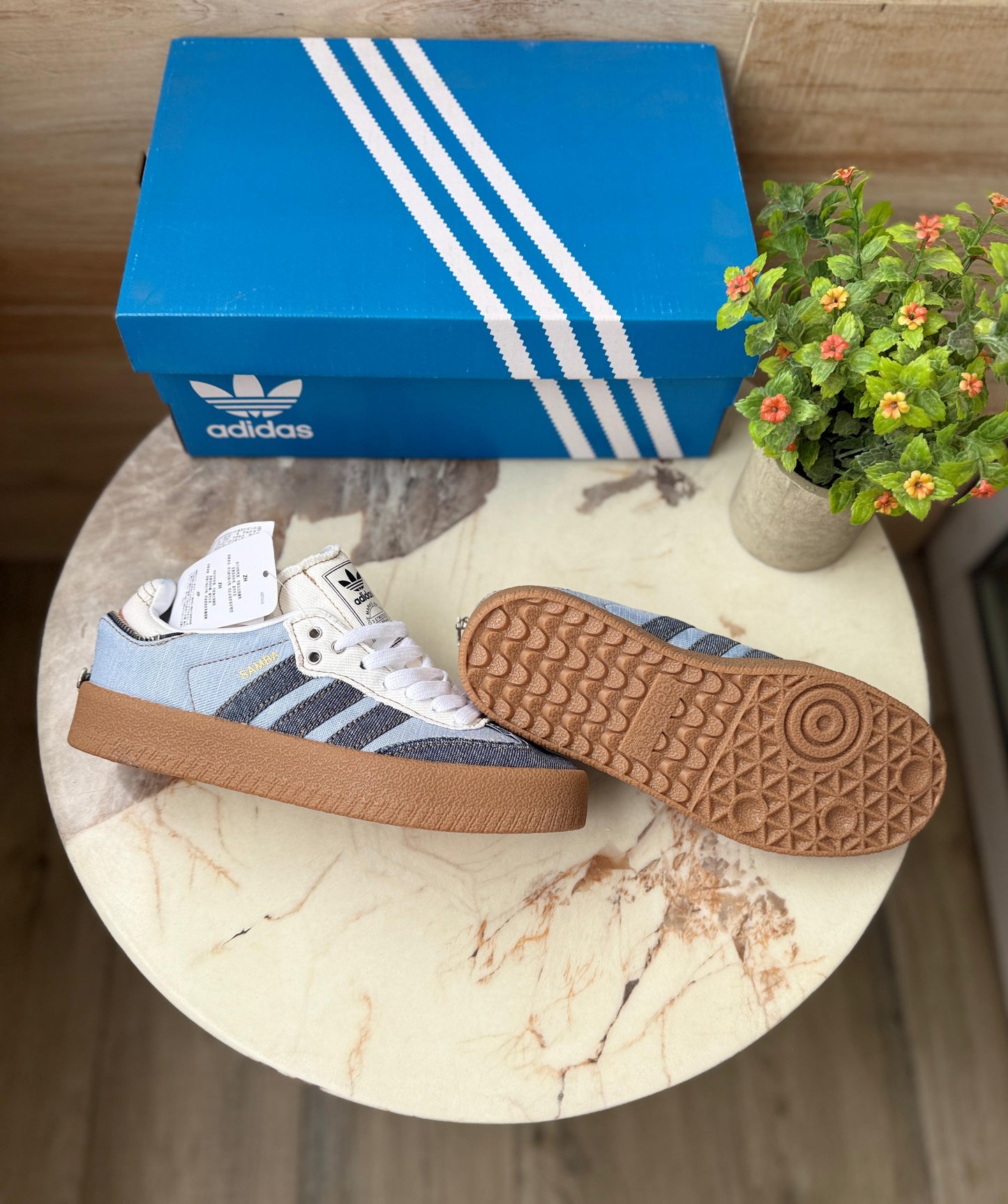 Adidas orginals samba atmos denim