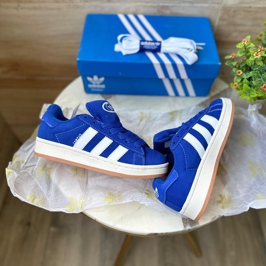 Adidas orginals campus white preloved blue