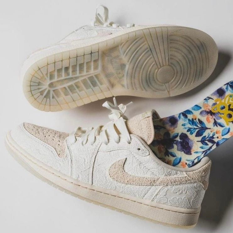 Chris paul x jordan 1 retro low og give them flowers