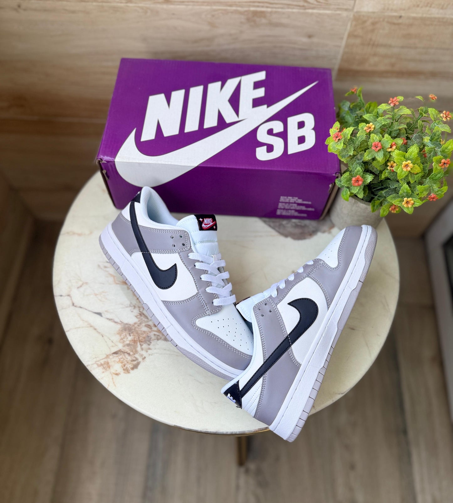 Nike sb dunk lottery grey