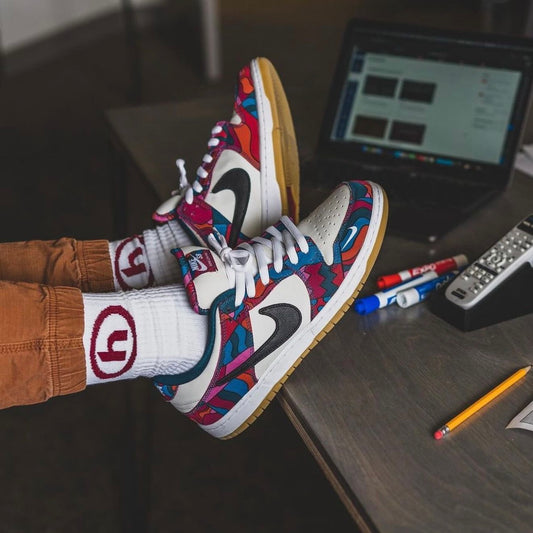 NIKE SB DUNK LOW PARRA MULTI SEMI UA