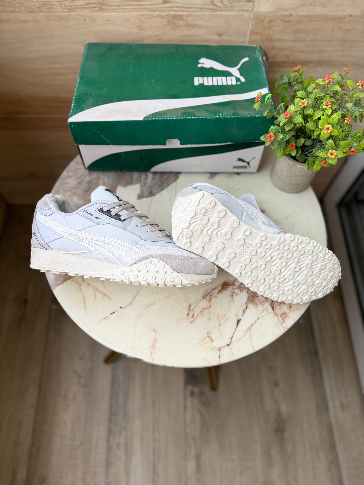 Puma blacktop white